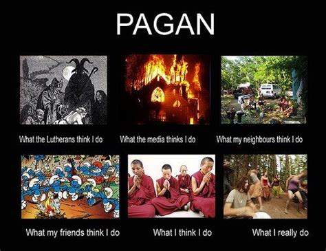 What pagans bdlieve